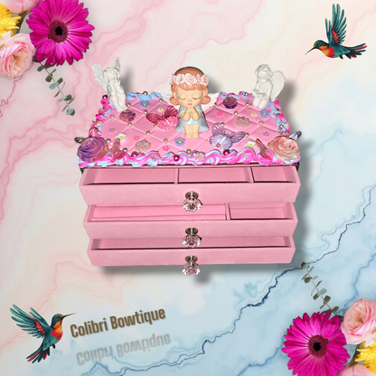 Angel Theme Jewelry Box