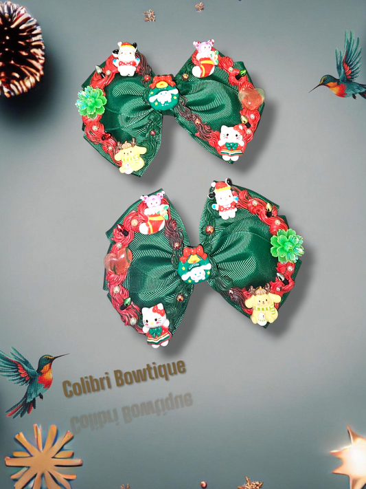 X-mas Hair Bows