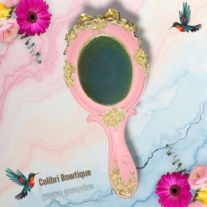 Vintage Style Handheld Mirror