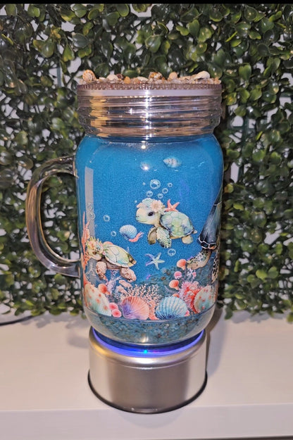 Pre-made cups ready to ship 20oz Mason Jars