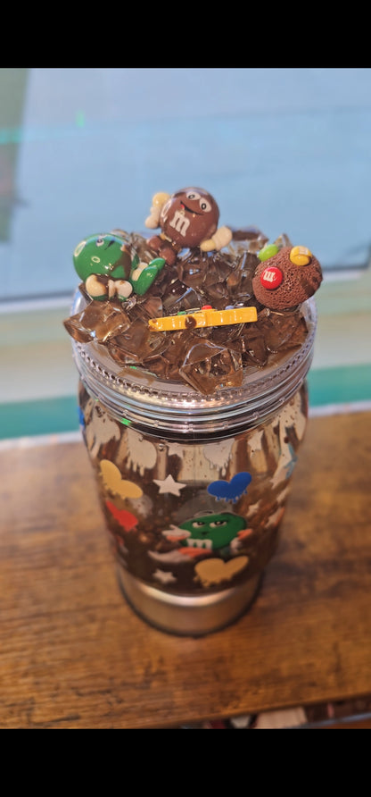 Pre-made cups ready to ship 20oz Mason Jars